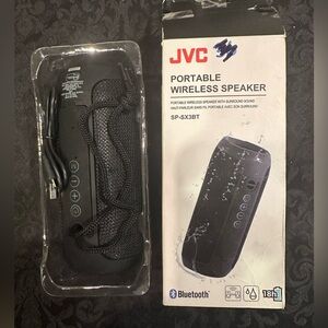 New JVC Portable Wireless Speaker
Model: SP-SX3BT Bluetooth
